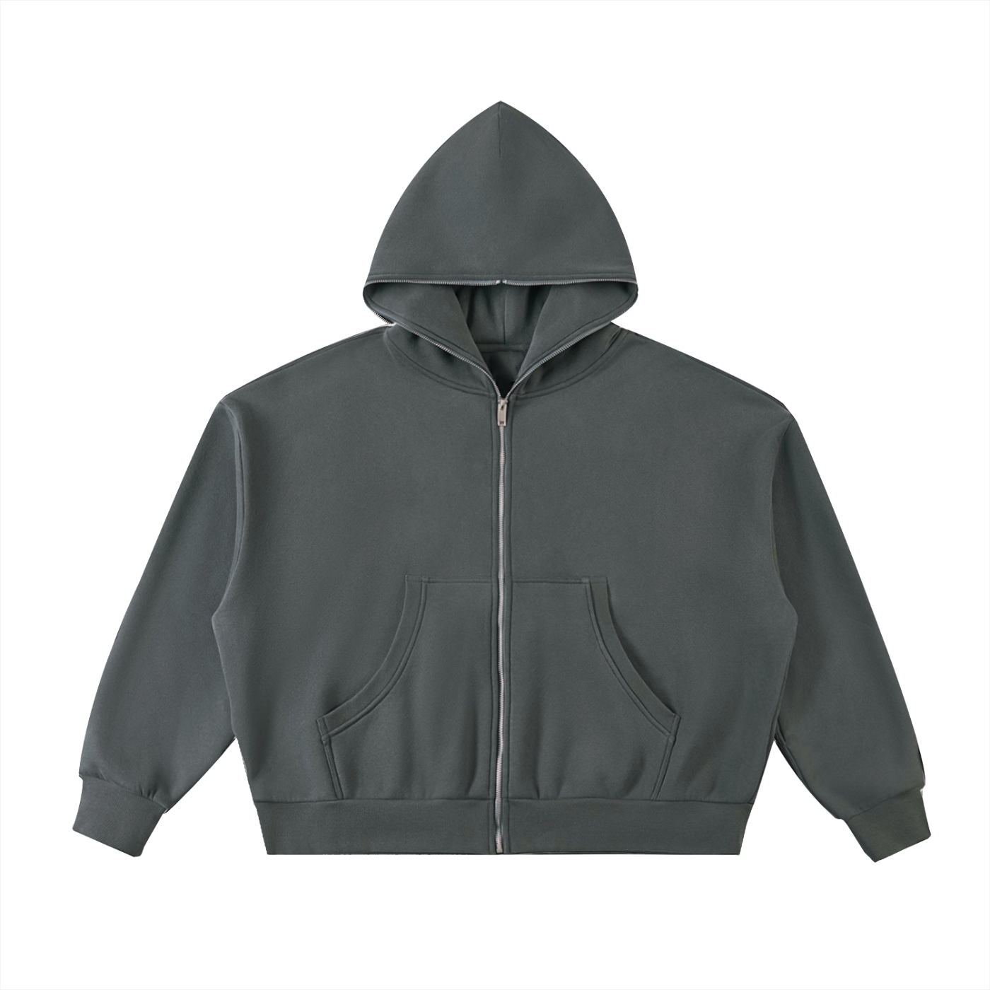 Shooters in Camo Boxy Zip-Up