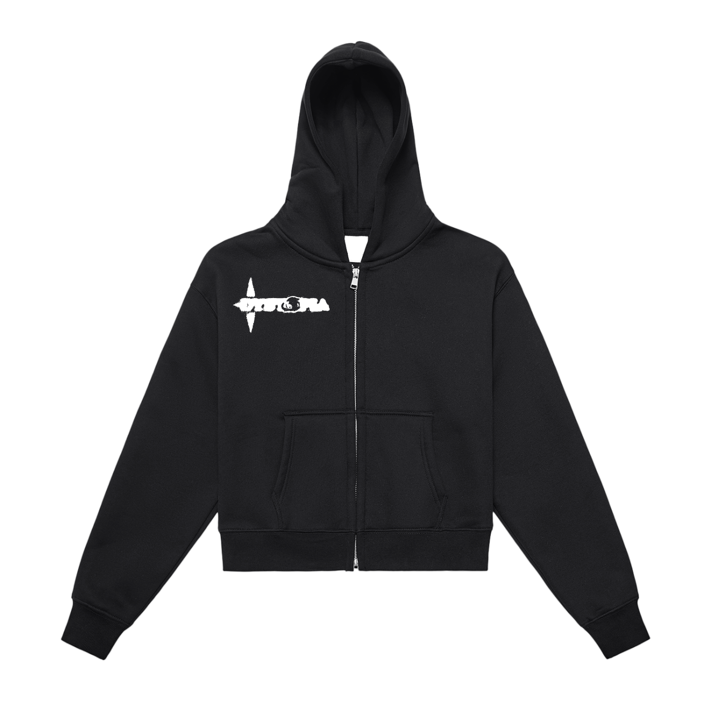 Cropped Dystopia Zip-up