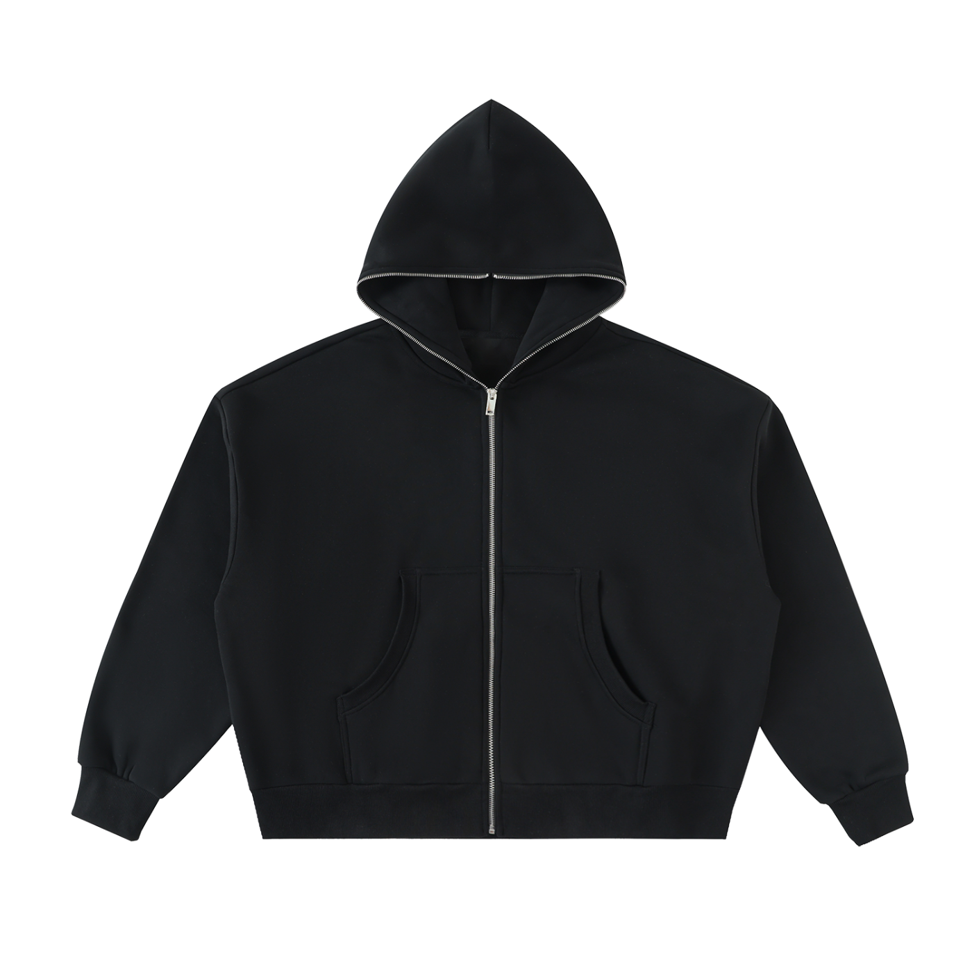 Shooters in Camo Boxy Zip-Up