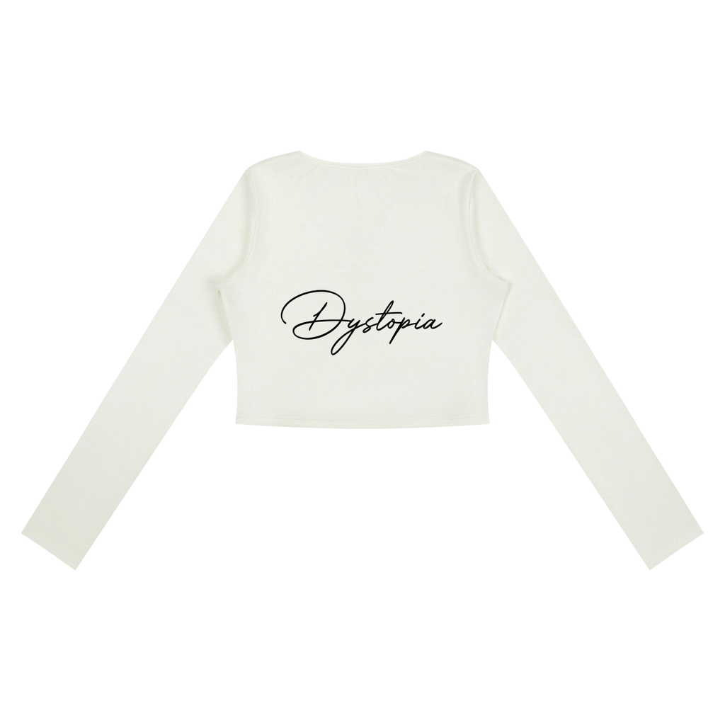 Dystopia Ruched Long Sleeve