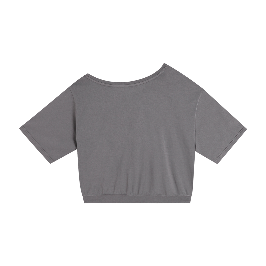 Asymmetric Shoulder Sabrina T-Shirt