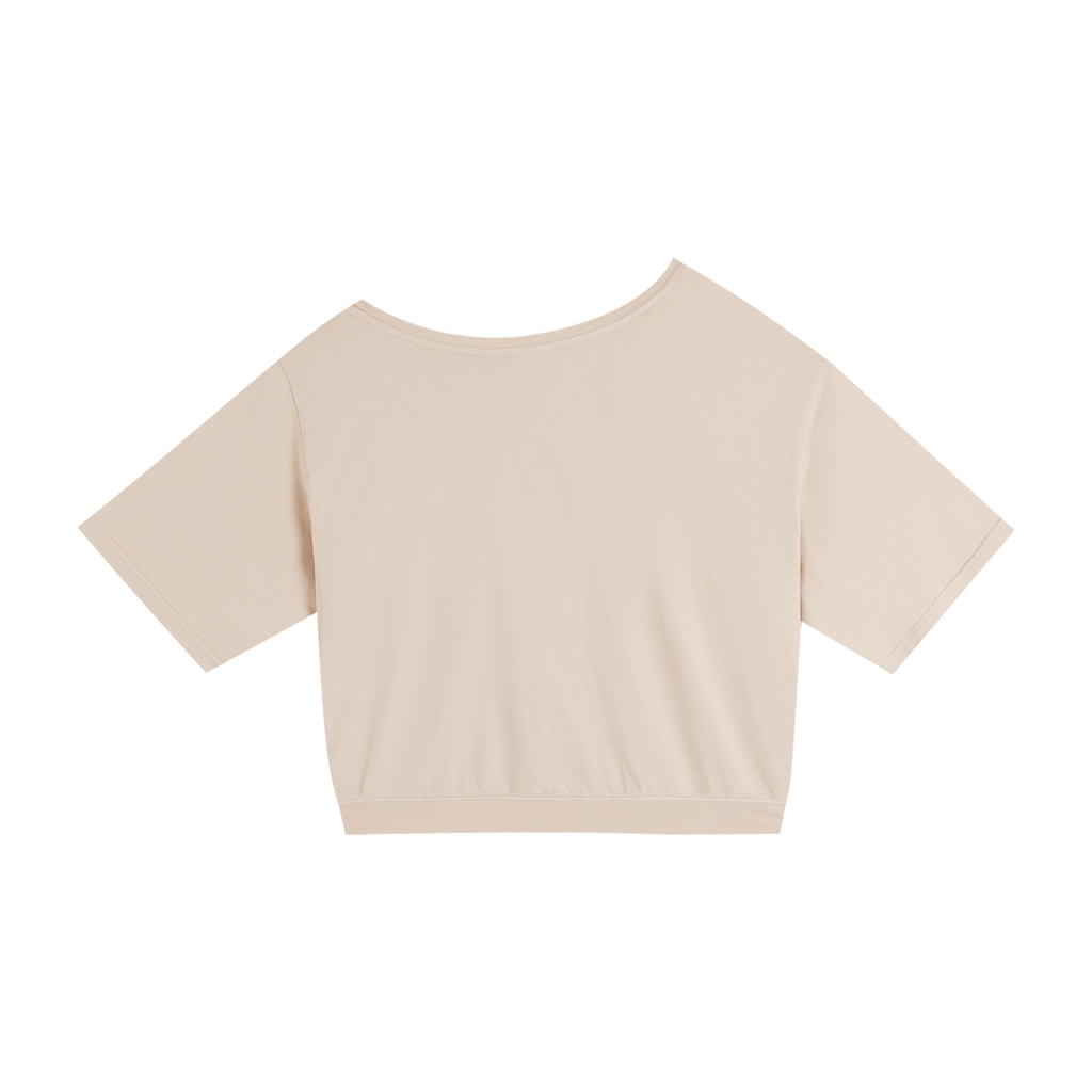 Asymmetric Shoulder Sabrina T-Shirt