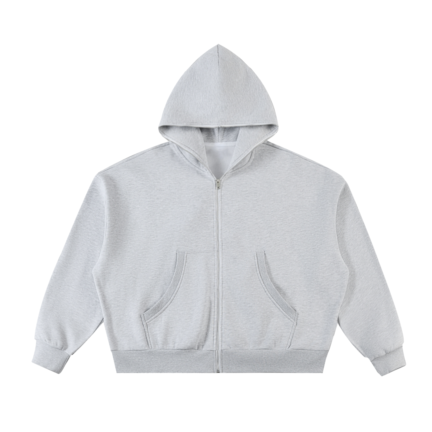 Shooters in Camo Boxy Zip-Up
