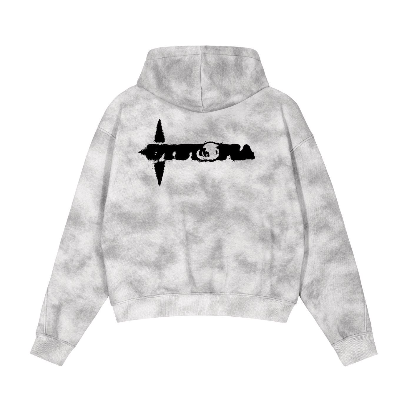Dirty White Camp Dystopia Hoodie